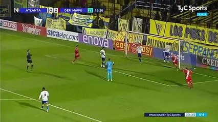Gol González (Atlanta 0 - 3 Dep. Maipú)