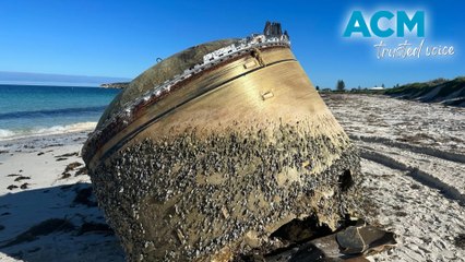 Mysterious Giant Metal Object Washes Ashore in WA 🛸