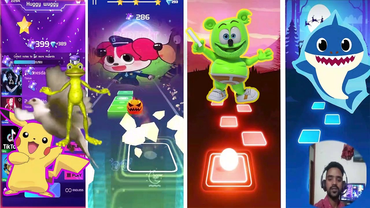 Baby Shark Friends All Video Megamix. Oddbods Pogo  Sheriff Labrador  Bluey Bingo. Who ls Best?