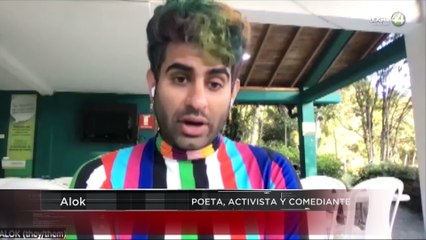 EU vive su peor año de historia en materia de Derechos Humanos, alerta Alok, comediante y activista