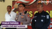 Remaja di Cilegon Tawuran Sambil Live Instagram, 5 Pelaku Diringkus Polisi