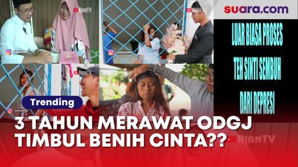 Bikin Haru! Pria Merawat ODGJ Selama 3 Tahun dan Menjadi Sepasang Suami Istri Banjir Pujian