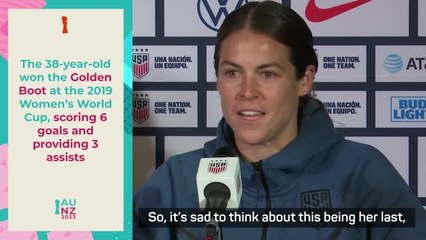 Rapinoe has changed the world - emotional O'Hara