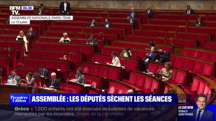À l'Assemblée, les députés sèchent les bancs de l'hémicycle