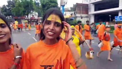 कांवड़ यात्रा 2023 वीडियो: दुनिया की सबसे अनोखी कांवड़ यात्रा, 50 हजार भक्त हुए शामिल