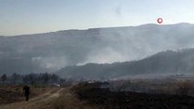 Les équipes continuent d'intervenir dans l'incendie de forêt à Çanakkale à 38 heures