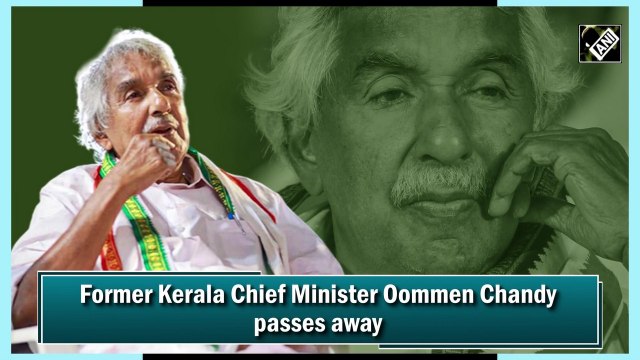 Former Kerala Chief Minister Oommen Chandy passes away