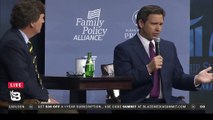 Tucker Carlson Show  | Tucker Carlson & Ron DeSantis Full Interview | Banking, Censorship, and Life .