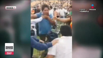 Diputado de Morena provoca zafarrancho en Guelaguetza Magisterial y Popular de la CNTE