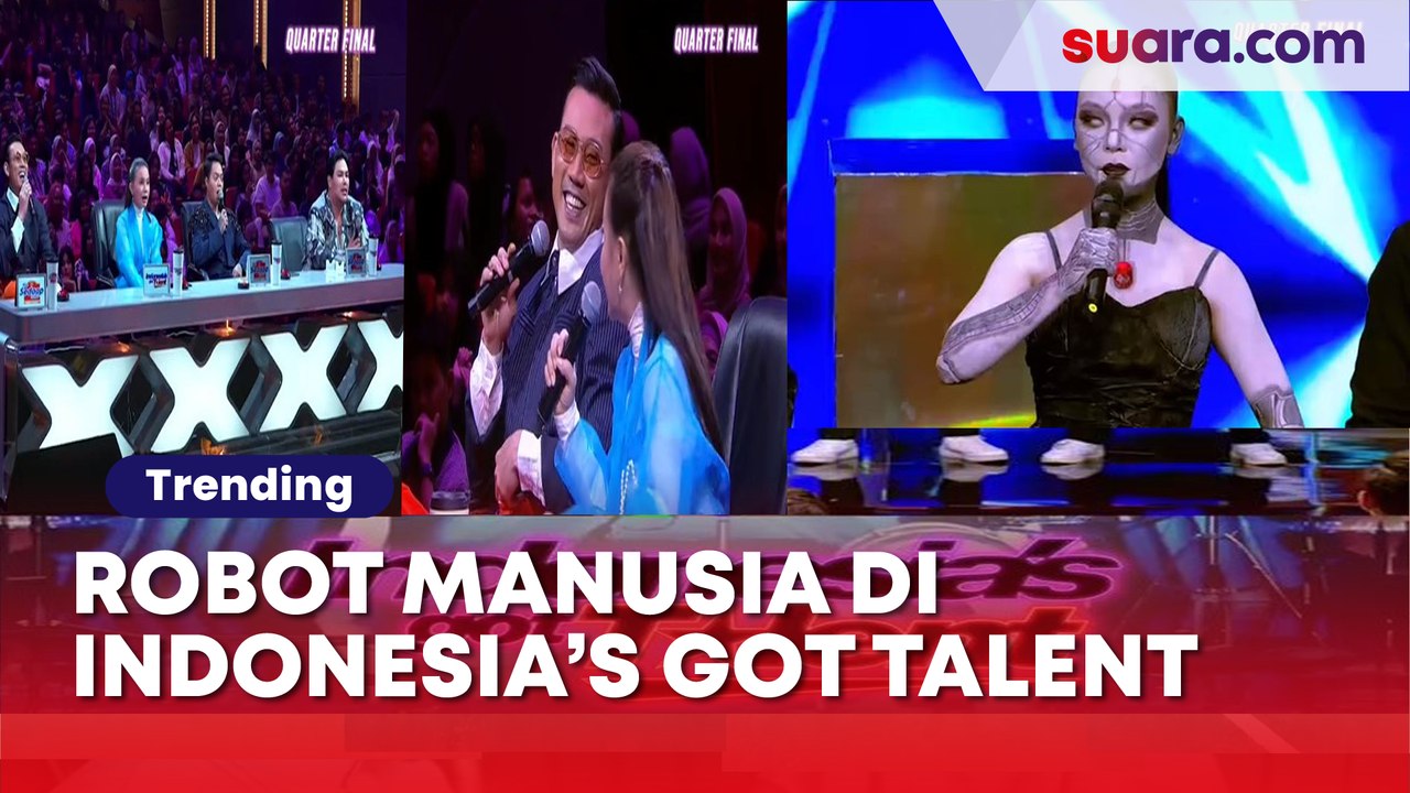 Robot Manusia di Indonesia's Got Talent: Suara Robot Bikin Candu