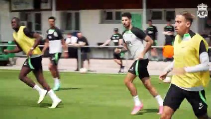 Inside Training: first full sessions of the training camp