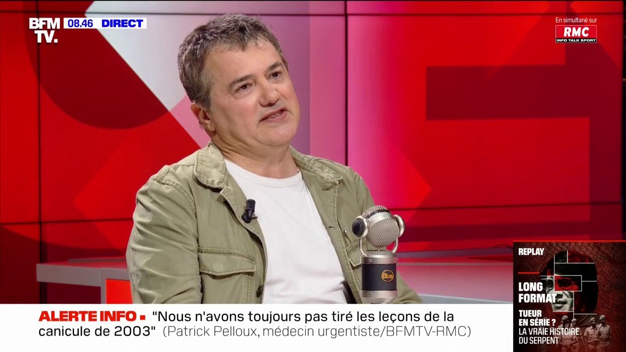 Patrick Pelloux, médecin urgentiste assure que toutes les personnes seront prises en charges aux urgences cet été, "avec du temps"