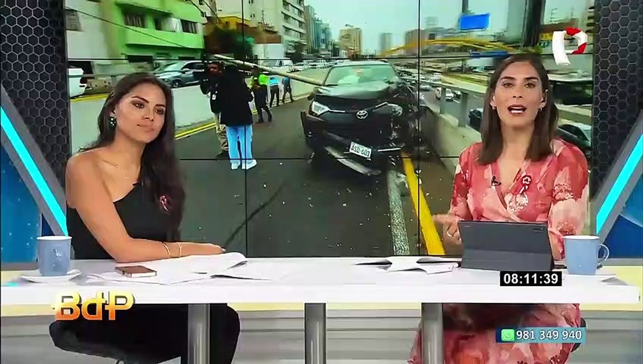 Miraflores: persiste el bloqueo de Vía expresa dificultando el acceso a avenida Angamos