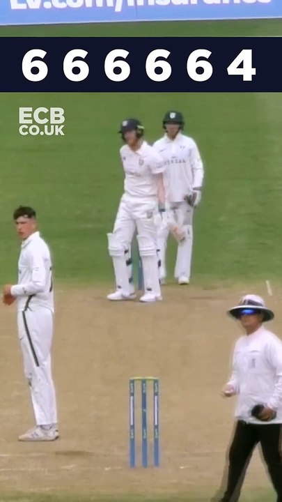 Ben Stokes Smashes 34 Runs In One Over!