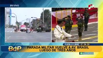 Gran Parada Militar en av. Brasil: señalan vías alternas para transportarse el 29 de julio