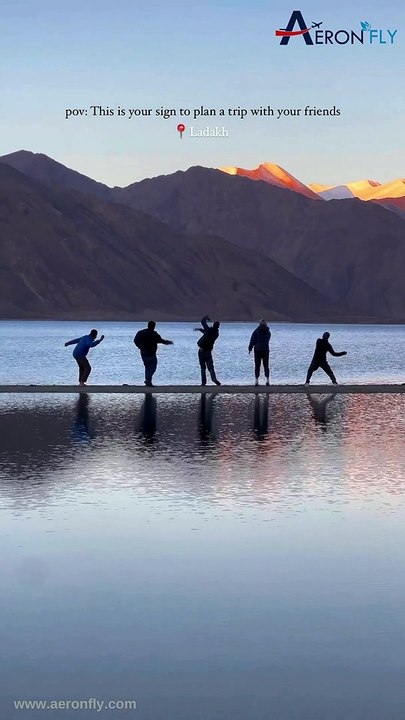 Calling All Adventurers! It's Time to Plan an Epic Ladakh Trip with Your Friends  | AeronFly | Make Your Safar Suhana | Travel