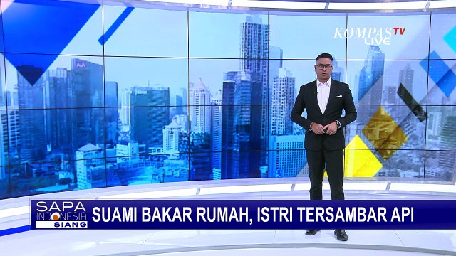 Suami Tega Bakar Rumah, Istri Alami Luka Bakar Serius Capai 90 Persen!