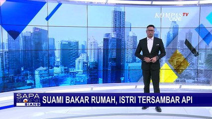Suami Tega Bakar Rumah, Istri Alami Luka Bakar Serius Capai 90 Persen!