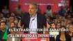 Zapatero y el universo infinito: el mitin más surrealista del expresidente que se ha hecho viral en redes