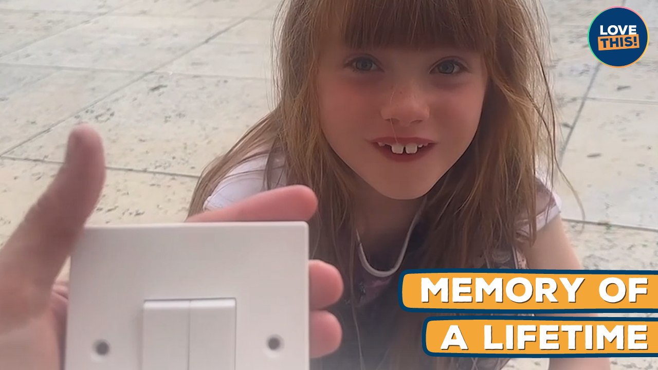 Kid Turns On EIFFEL TOWER Lights!