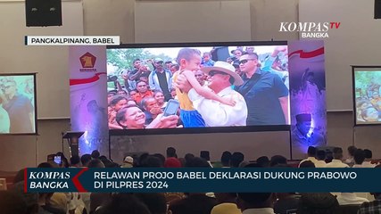 Tải video: Relawan Projo Babel Deklarasi Dukung Prabowo di Pilpres 2024