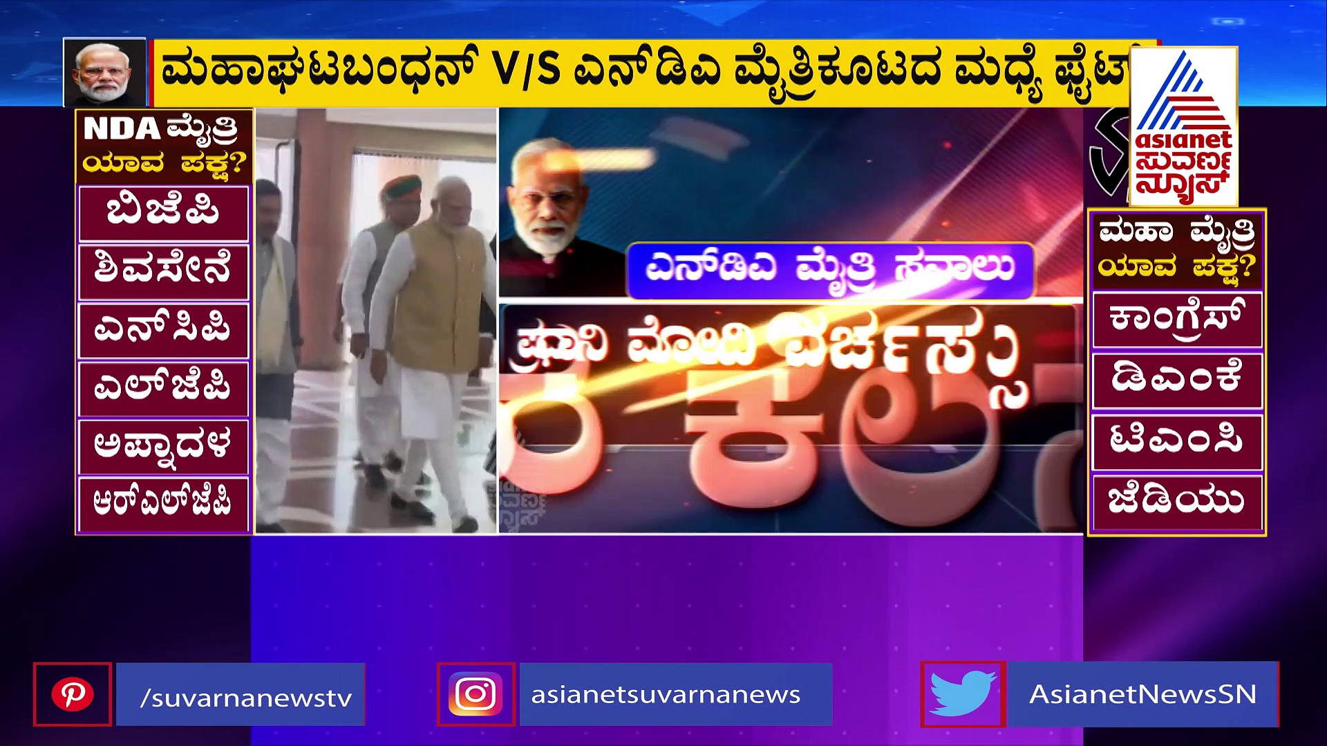 ಭ್ರಷ್ಟಾಚಾರ ಮುಚ್ಚಿ ಹಾಕಲು ಭಷ್ಟ್ರರೆಲ್ಲಾ ಒಂದಾಗಿದ್ದಾರೆ: ಪ್ರಧಾನಿ ಕುಹಕ