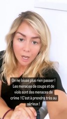 Enora Malagré raconte s'être fait agresser verbalement et menacer de viol par un de ses voisins. Instagram