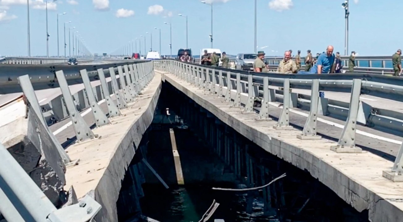 London streitet Beteiligung an Angriff auf Krim-Brücke ab!