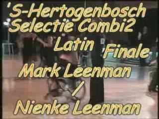 Mark Leenman - Nienke Leenman Den Bosch combi2 latin finale