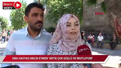 SMA hastası Melih Eymen: Artık çok mutluyum