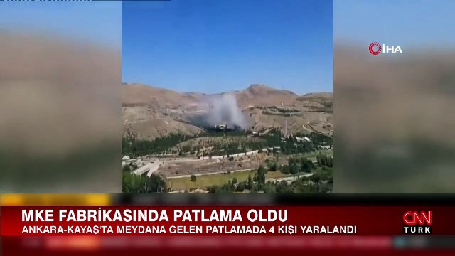 Son Dakika! Ankara'da MKE fabrikasında patlama meydana geldi, yaralılar var