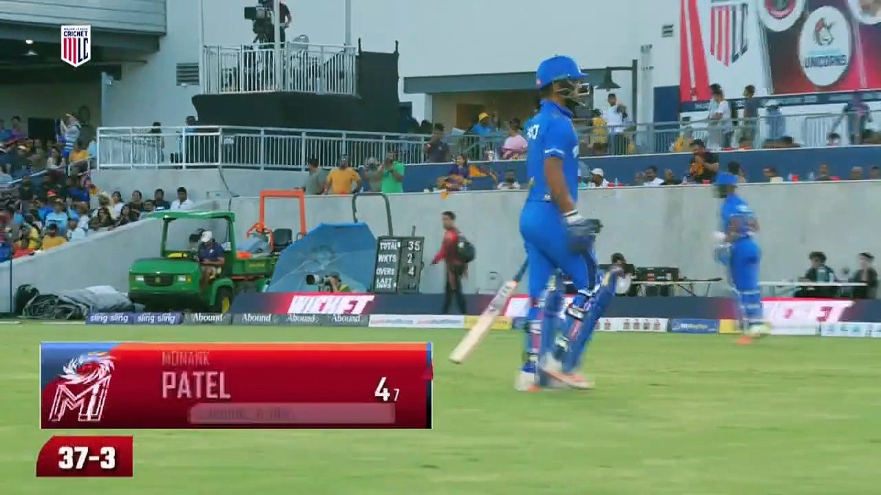 LA Knight Riders Vs MI New York Highlights, Major Cricket League
