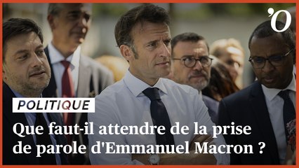 Cent jours, émeutes: que faut-il attendre de la prise de parole d'Emmanuel Macron?