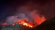 Schweiz: Heftiger Waldbrand im Wallis
