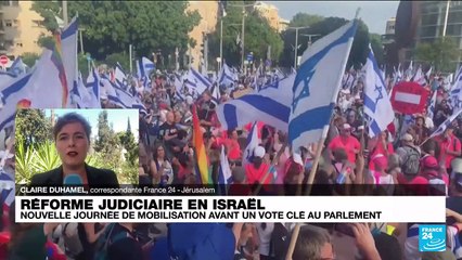 Israël : nouvelle journée de mobilisation contre la réforme judiciaire