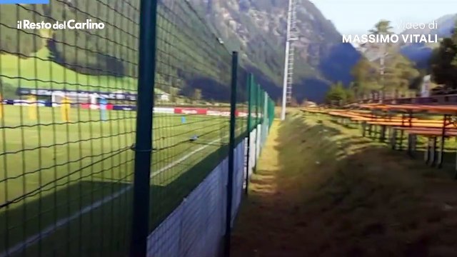 Bologna Fc, Thiago mattiniero a Valles: subito al lavoro e scherza con un tifoso