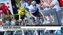 Tour de France: Vingegaard and Pogacar remain neck-and-neck in the standings