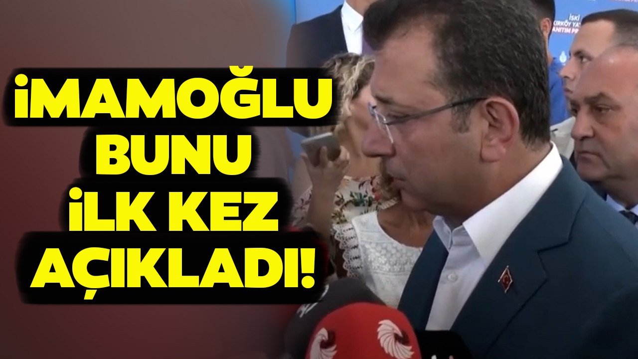 Ekrem İmamoğlu AKP'li İsimle Konuşmasını İlk Kez Açıkladı! Gündem Olacak Sözler