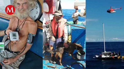 Emotivo rescate en altamar: Pescadores salvan a un hombre australiano y a su perrita en Manzanillo