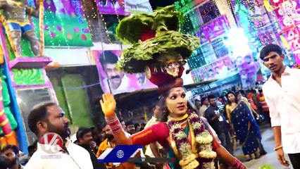 Shiva Sathulu At Ujjaini Mahankali Bonalu 2023 _ V6 News