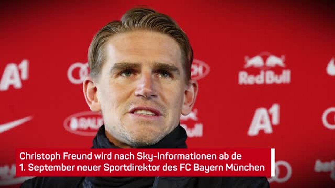 Christoph Freund wird neuer Bayern-Sportdirektor