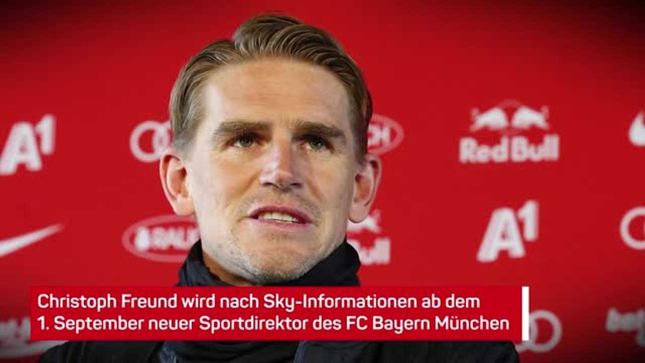 Christoph Freund wird neuer Bayern-Sportdirektor