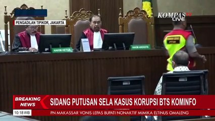 [FULL] Sidang Putusan Sela Eks Dirut Bakti Kominfo Anang Achmad Latif di Kasus Korupsi Proyek BTS