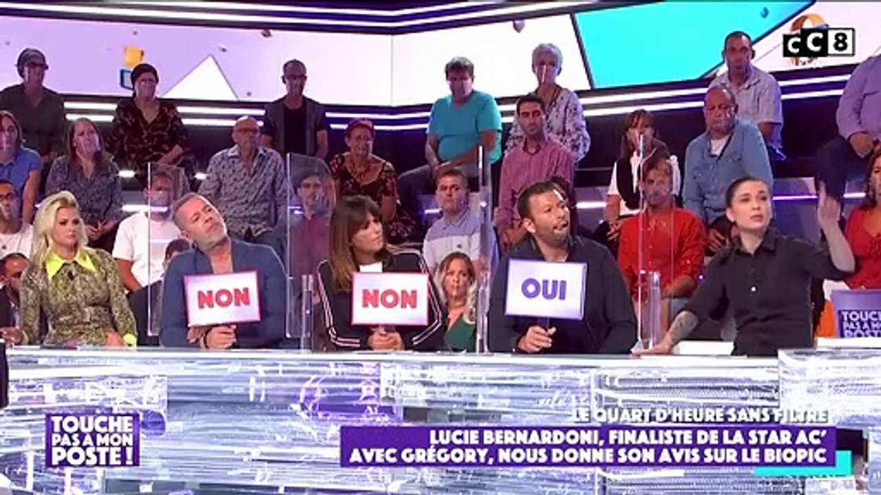 Lucie Bernardoni parle du biopic de Grégory Lemarchal dans TPMP / Elle révèle avoir été en couple avec le chanteur.