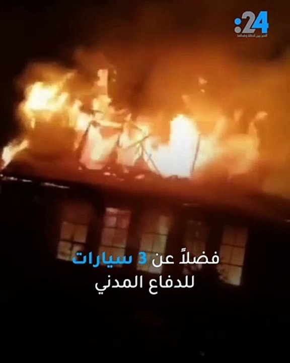 حرائق تلتهم "ساروجة" الأثرية في دمشق