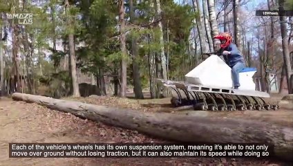 This 18-Wheeled ATV Could Be the Future of Backcountry Overland Travel