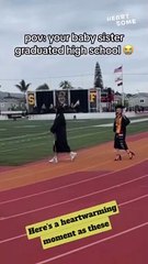 Wholesome Graduation: Siblings' Heartfelt Cheers for Little Sister Steal the Show!