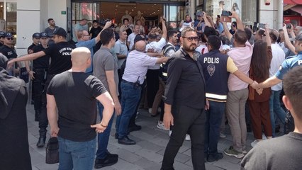 İYİ Parti’nin zam protestosunda ortalık karıştı