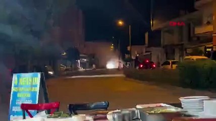 Osmaniye’de ağır hasarlı binanın üst katı çöktü!