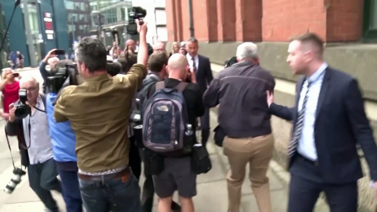 Retrial of exfootballer Giggs abandoned after charges dropped video